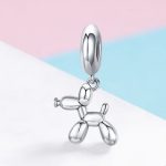 Strieborné balónové kúzlo pre psíka