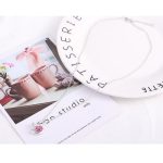 Náhrdelník s príveskom srdiečko zdobený kryštálmi Swarovski, ružová