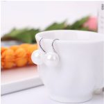 Elegantné perlové náušnice s kultivovanými perlami