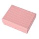 Šperkovnica so štruktúrovaným vzorom, papierová, ružová
