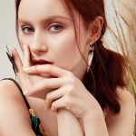 Ezüst nyaklánc pillangóval