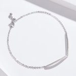 Ezüst karkötő, V alakú