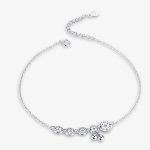 Strieborný nánožník s kolieskami