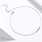 Strieborný náramok s perlami