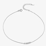 Strieborný náramok s perlami