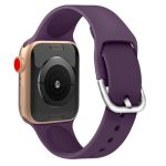 Remienok na Apple Watch vyrobený zo silikónu, 42-44 mm, fialový