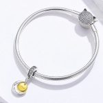 Strieborné kúzlo s Mesiacom a Slnkom