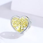 Strieborné kúzlo, srdce so stromom života