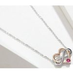 Strieborný náhrdelník so srdiečkom