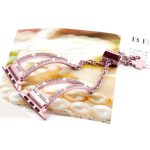 Remienok Apple Watch vyrobený z nehrdzavejúcej ocele, 42-44 mm, ružový