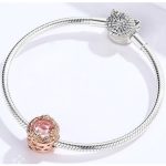 Strieborné kúzlo, kvet s motýľmi