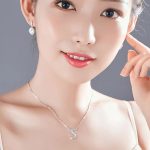 Strieborný náhrdelník s príveskom písmena, S