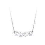 Ezüst nyaklánc tappancsokkal