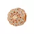 Strieborný charm, mandala, rosegold