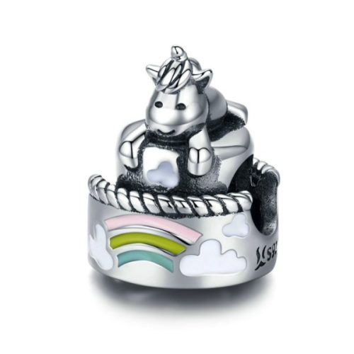 Strieborný prívesok s jednorožcom