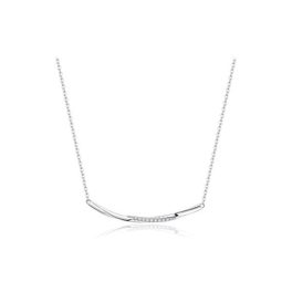 Strieborný náhrdelník s minimalistickým príveskom
