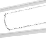 Strieborný náhrdelník s minimalistickým príveskom