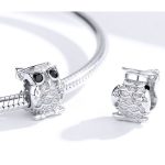 Prívesok striebornej sovy