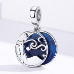 Strieborné kúzlo, hviezdna noc, modrá