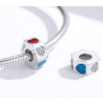 Strieborné kúzlo, trikolóra perla