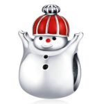 Strieborný kúzlo snehuliak