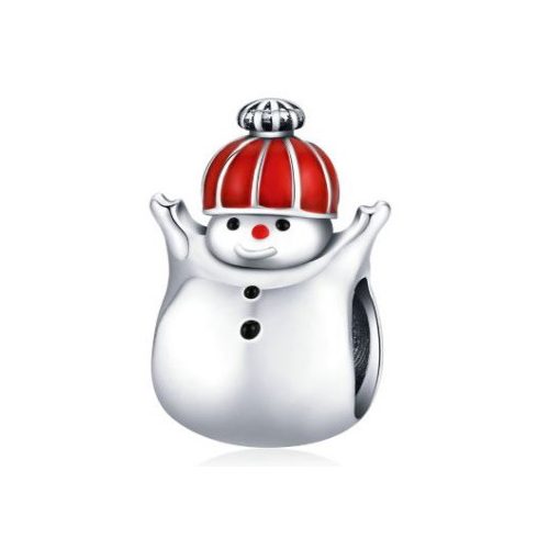 Strieborný kúzlo snehuliak