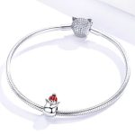 Strieborný kúzlo snehuliak