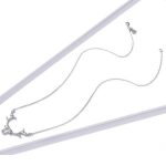 Strieborný náhrdelník s príveskom jelení paroh