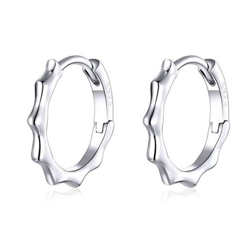 Strieborné náušnice s hviezdičkou