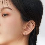 Strieborné náušnice s hviezdičkou