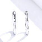 Strieborné náušnice s hviezdičkou