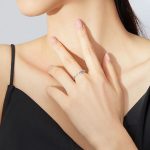 Strieborný prsteň, list