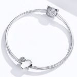 Strieborné srdiečkové kúzlo