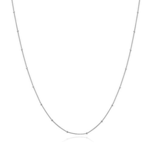 Strieborný náhrdelník s guličkami