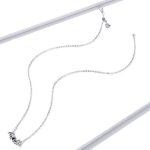 Strieborný náhrdelník s príveskom netopier