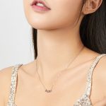 Strieborný náhrdelník s príveskom netopier