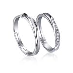 Ezüst gyűrű, egy pár