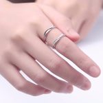 Ezüst gyűrű, egy pár