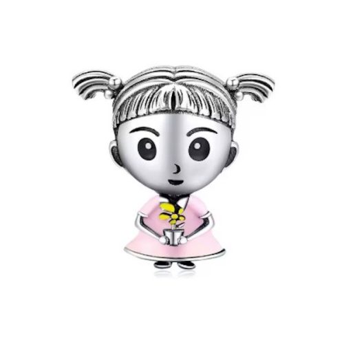 Ezüst charm, lány