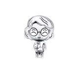 Ezüst charm, nagymama