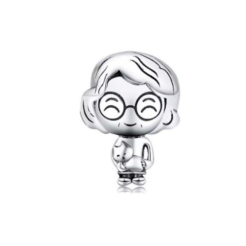 Ezüst charm, nagymama