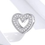 Strieborné srdiečko kúzlo