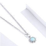 Strieborný náhrdelník s príveskom Slnko