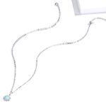 Strieborný náhrdelník s príveskom Slnko