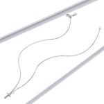 Strieborný náhrdelník s príveskom nekonečnej viery