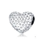 Strieborné kúzlo, leštené srdce