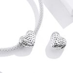 Strieborné kúzlo, leštené srdce