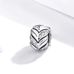 Strieborné kúzlo, s listami