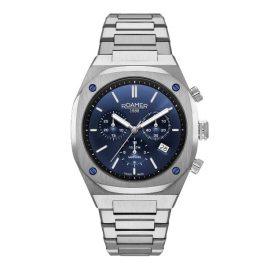   Pánske hodinky Roamer, polnočná modrá/strieborná 854837-41-45-50