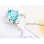 Súprava šperkov, zdobená kryštálmi Swarovski, zelená